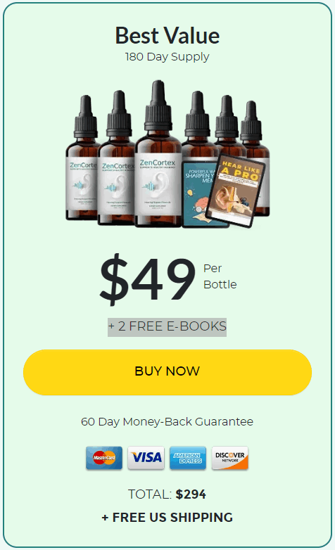 ZenCortex  6 $49/bottle